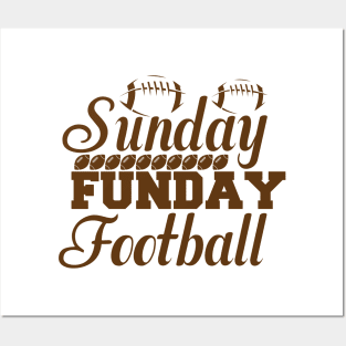 Sunday Funday Football Posters and Art